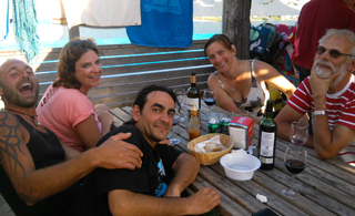 friends at Deva campsite